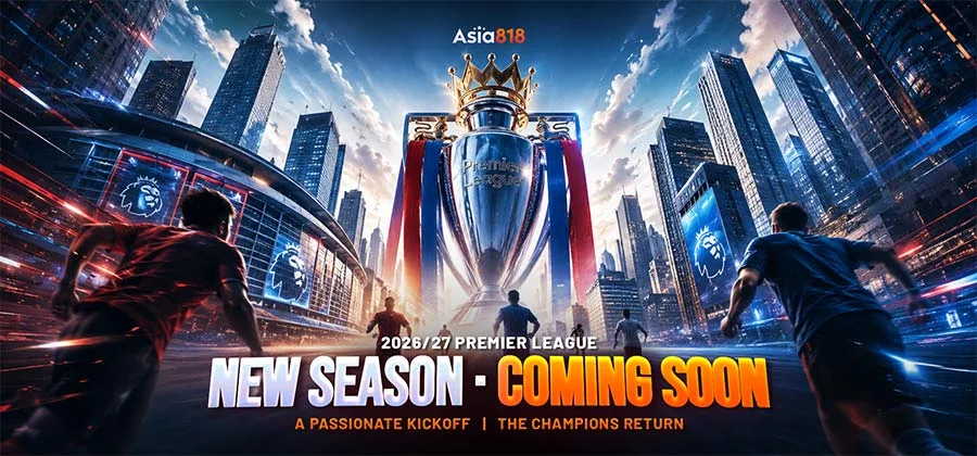 ASIA818 Premier League season banner